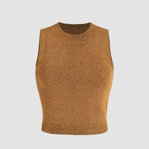 Cider Gradient Knit tank top